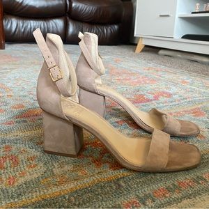 Tan/Nude Block Heels by Vince Camuto